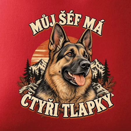 Můj šéf má čtyři tlapky - německý ovčák