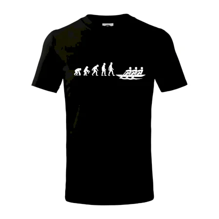 Evolúcia veslovanie 3 ľudia