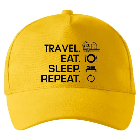Eat sleep travel - Malý príves
