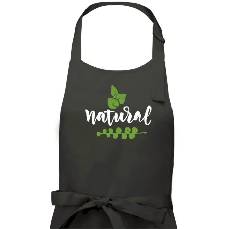 Natural - nápis v listoch