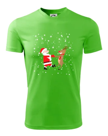 Tancujúci Santa a sob