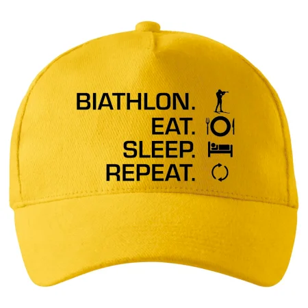 Biathlon Eat Sleep Repeat