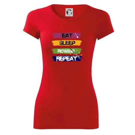 Eat sleep rowing repeat farebné