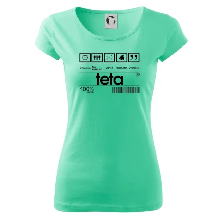 Čiarový kód - teta