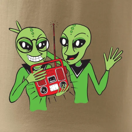 Ufo a rádio (Pecka design)