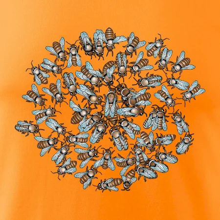 Včelia rodinka kruh (Pecka Design)