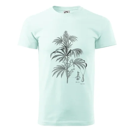 Konope kvietok čiernobiely  