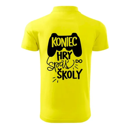 Koniec hry, späť do školy