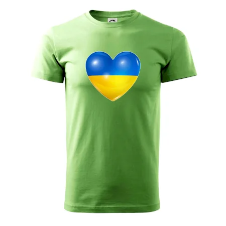 Ukrajina srdce vlajka