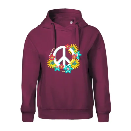 Peace symbol abstraktný