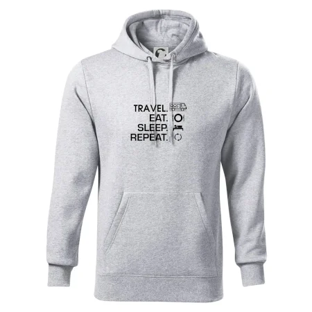 Eat sleep travel - Van