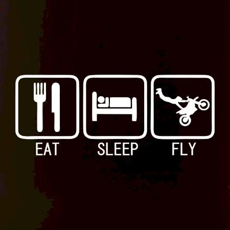 Eat sleep Motocross - freestyle