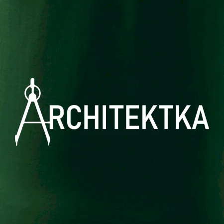 Architektka nápis