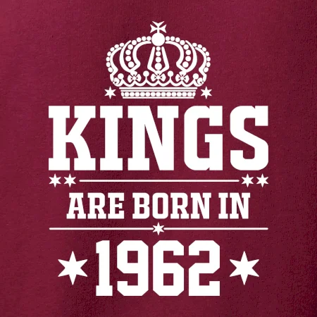 Kings are born in 1962