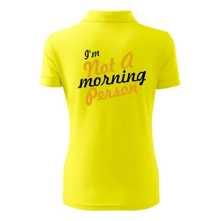 I'm not a morning person