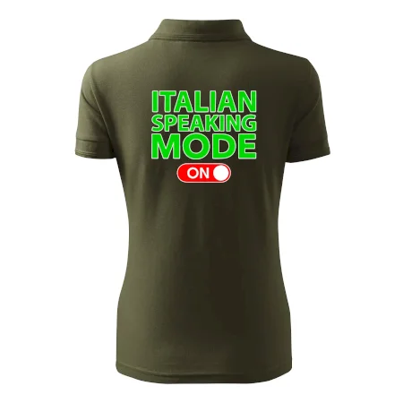 Italian speaking mode - ON