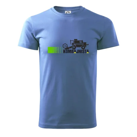 Kombajnista zelená a žltá