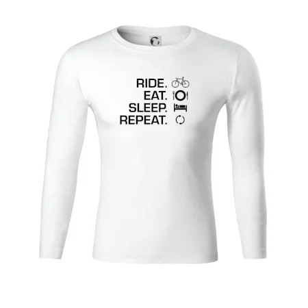 Ride Eat Sleep Repeat bicykel
