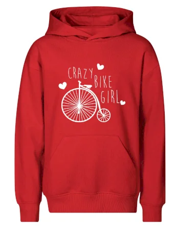 Crazy bike girl