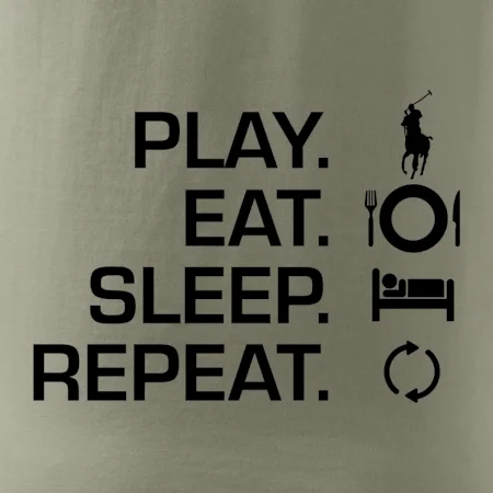 Play Eat Sleep Repeat polo