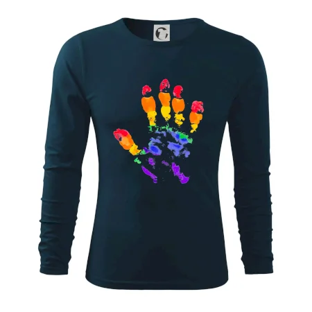 LGBT hand print