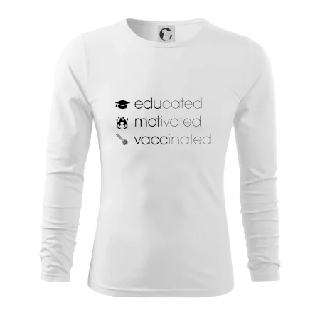 Educated motivated vaccinated