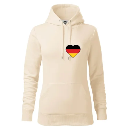 Germany love prso - Nemecká vlajka
