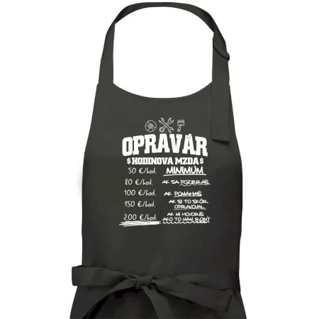 Hodinová mzda - opravár