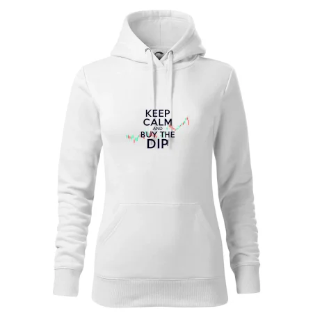 Zelenočervený graf Keep Calm and Buy the Dip