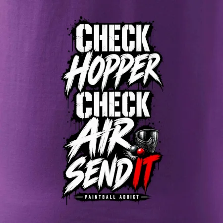 Kontrola zásobníka – Check Hopper Air paintball