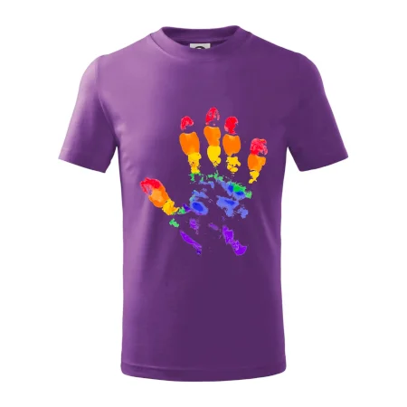 LGBT hand print