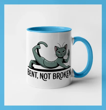 Bent, not broken zelená kočka
