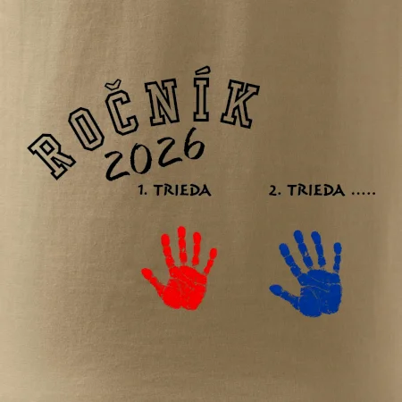 Odtlačky dlaní - základná škola - 9 rokov