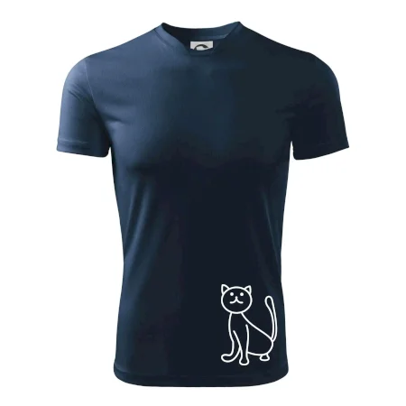 Mačka pozerá