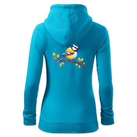 Sýkorka modrinka kreslená