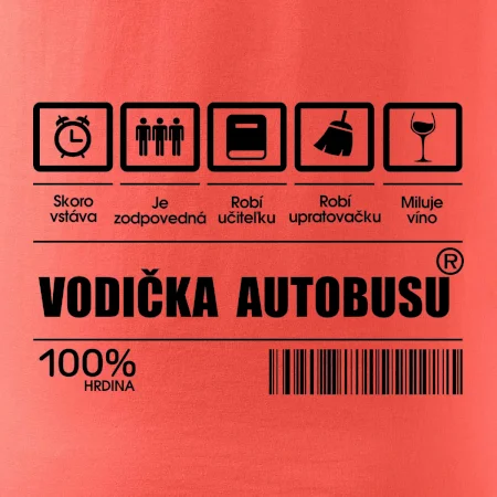 Čiarový kód - Vodička autobusu