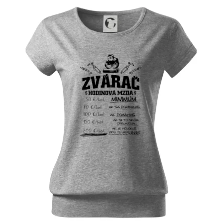 Hodinová mzda zvárač