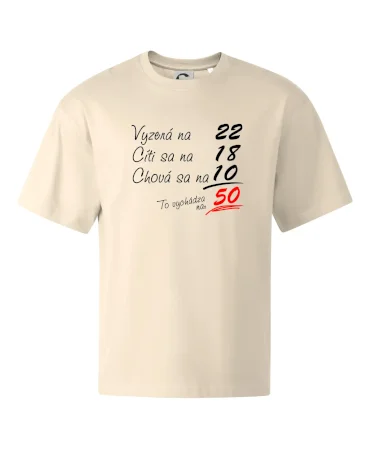 Vyzerá, cíti sa, chová sa - 50 rokov