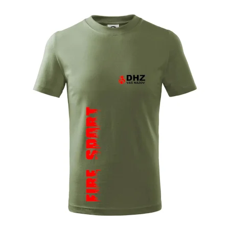 DHZ (oheň, firesport, názov sboru - vlastný nápis)