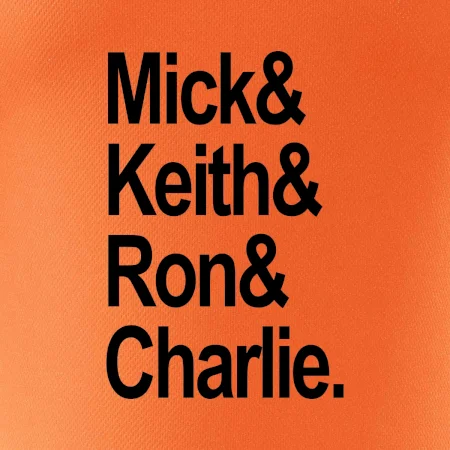 Mick Keith Ron Charlie