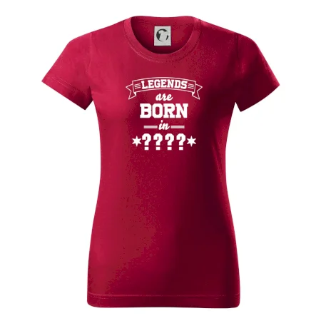 Legends are born in (Tvoj mesiac narodenia)