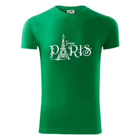 Paris nápis Eiffelovka rovný