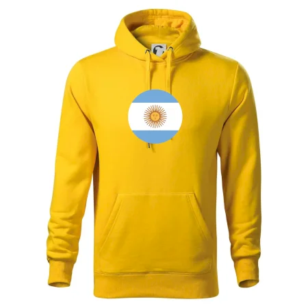 Argentína vlajka guľatá