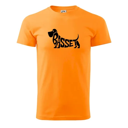 Basset nápis v tele