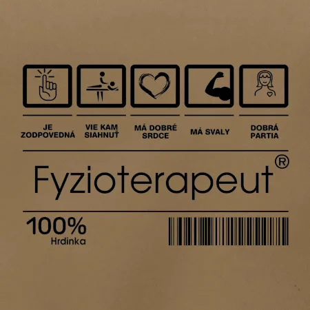 Čiarový kód fyzioterapeutka