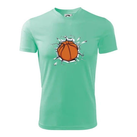 Basketbal lopta v triku