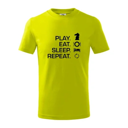 Eat sleep play - šach
