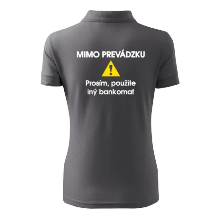 Mimo prevádzku prosím, použite iný bankomat