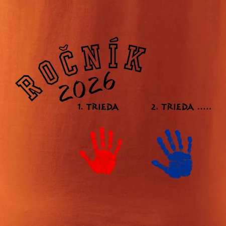 Odtlačky dlaní - základná škola - 9 rokov