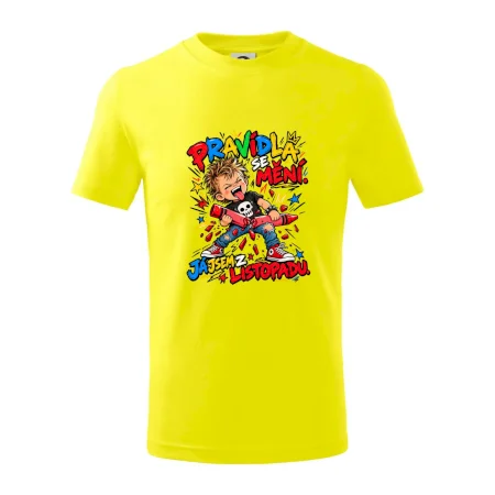 Pravidlá sa menia novembrový rebel so zlomenou pastelkou